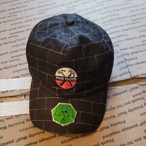Pink Floyd Black Cap Silk Lined W/ Hidden Stash Area Limited Edition Release OOP